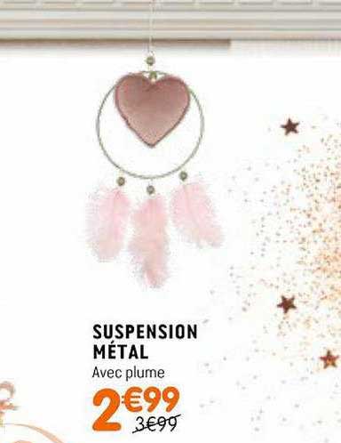Suspension Métal