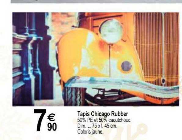tapis chicago rubber