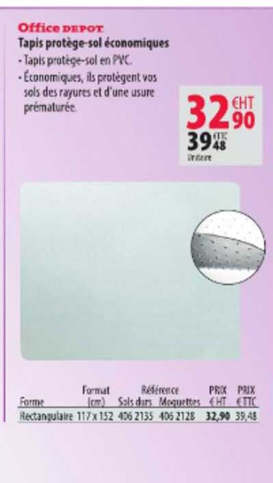 tapis protège sol économiques