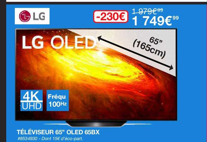 Téléviseur 65" Oled 65bx Lg