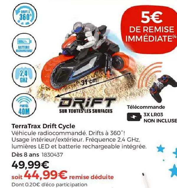 terra trax drift cycle