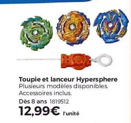 toupie et lanceur hypersphere