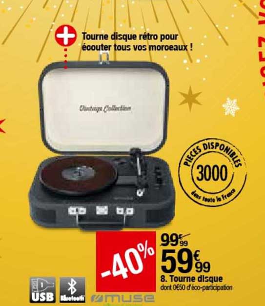 tourne disque muse