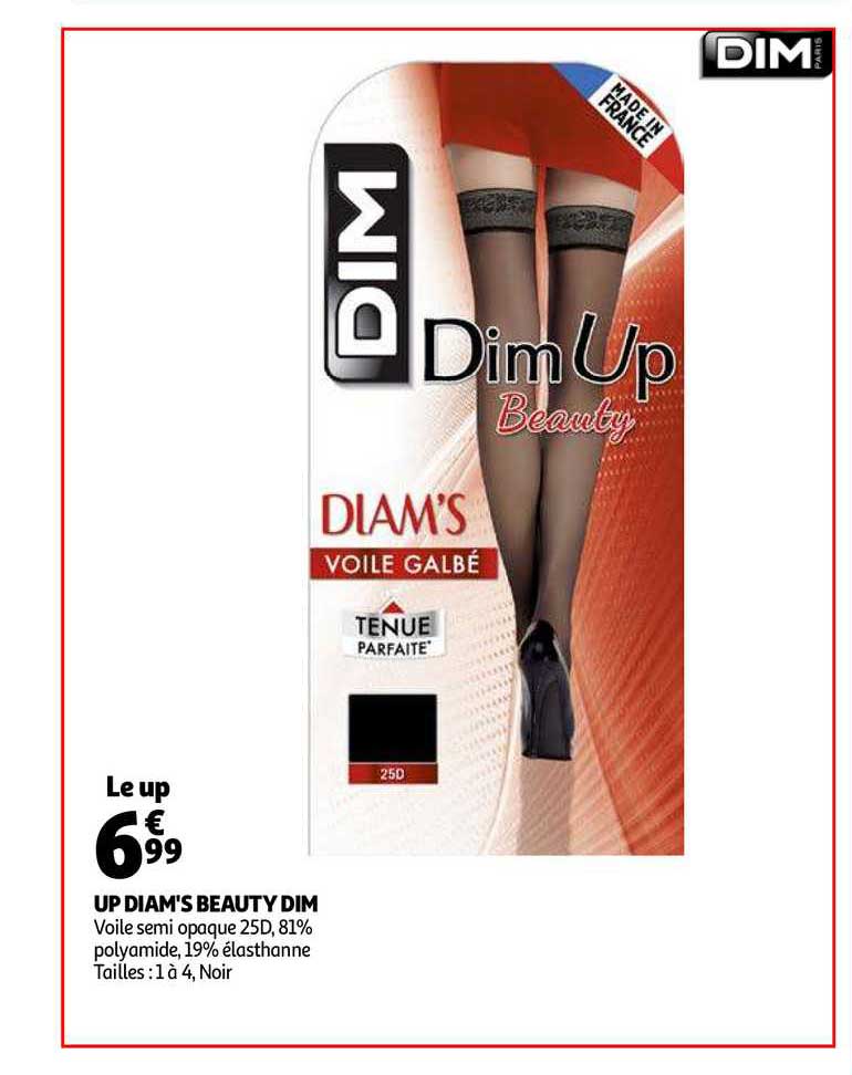 up diam's beauty dim