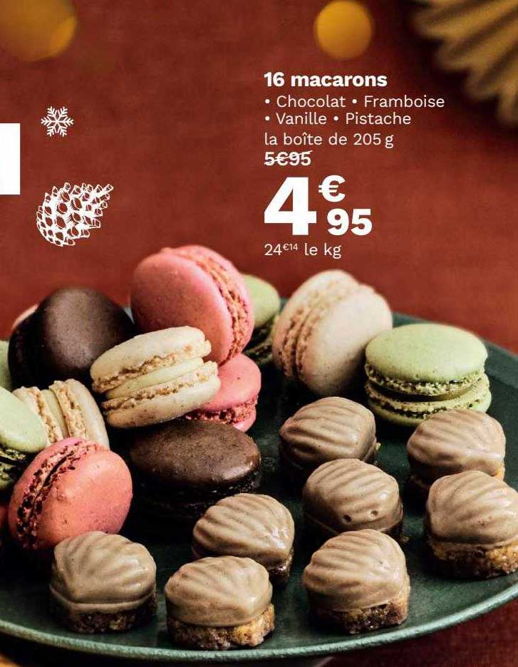 16 Macarons