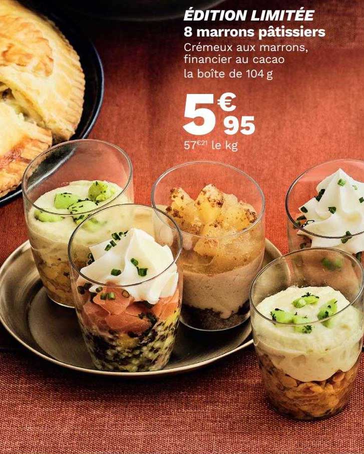 8 marrons pâtissiers