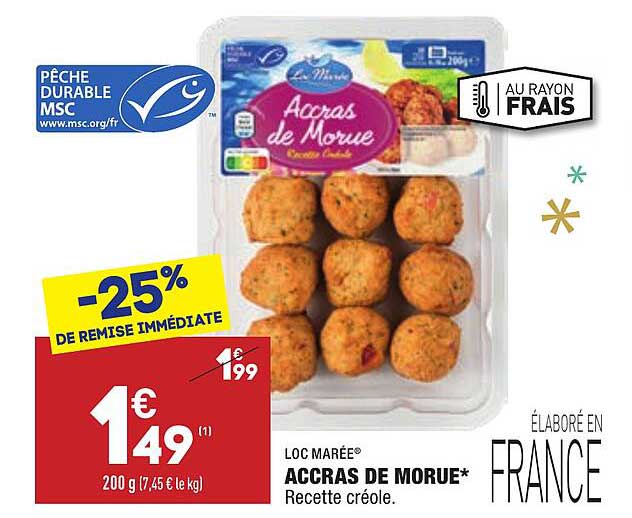 Accras De Morue Loc Marée