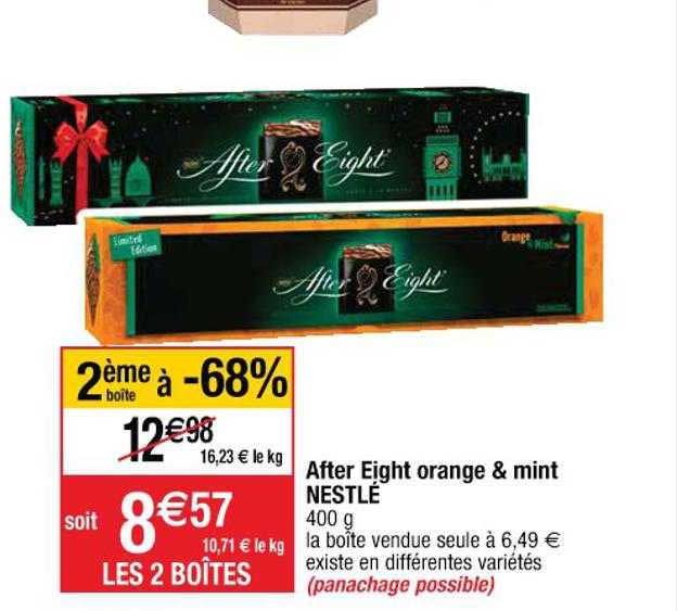 After Eight Orange & Mint Nestlé