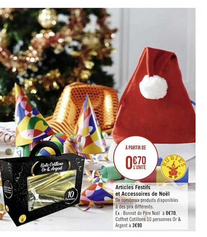 articles festifs et accessoires de noël