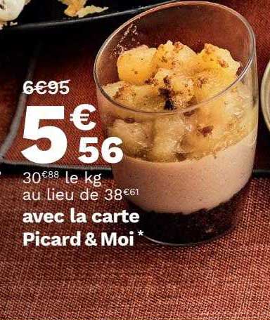 avec la carte picard & moi