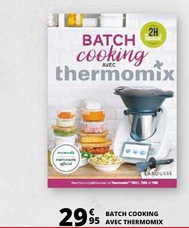 batch cooking avec thermomix