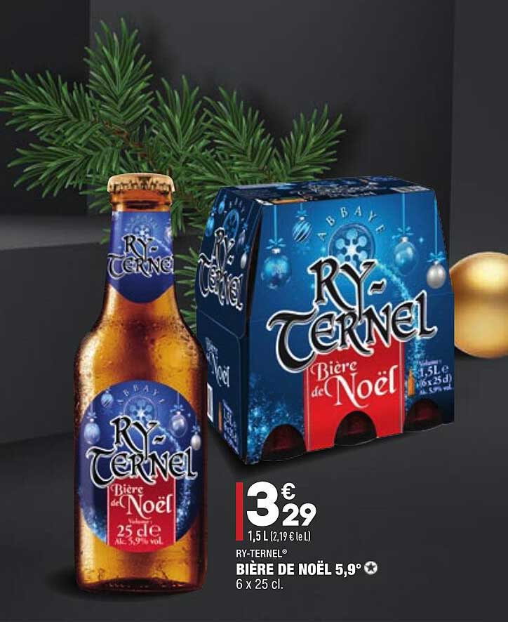 bière de noël 5,9° ry-ternel