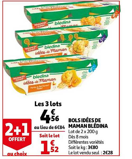 bols idées de maman blédina