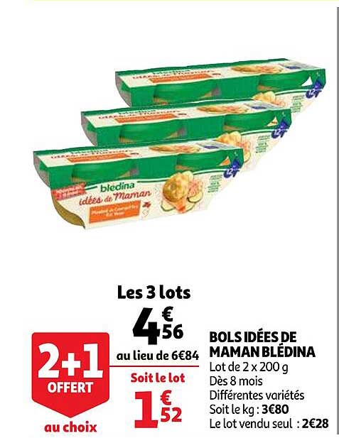 Bols Idées De Maman Blédina