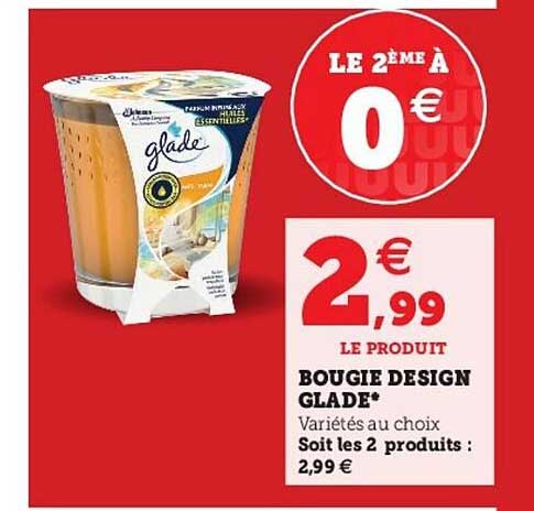 Bougie Design Glade