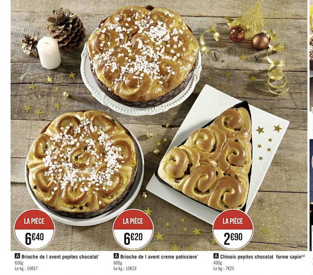 brioche de l'avent pépites chocolat, brioche de l'avent crème pâtissière, chinois pépites chocolat forme sapin