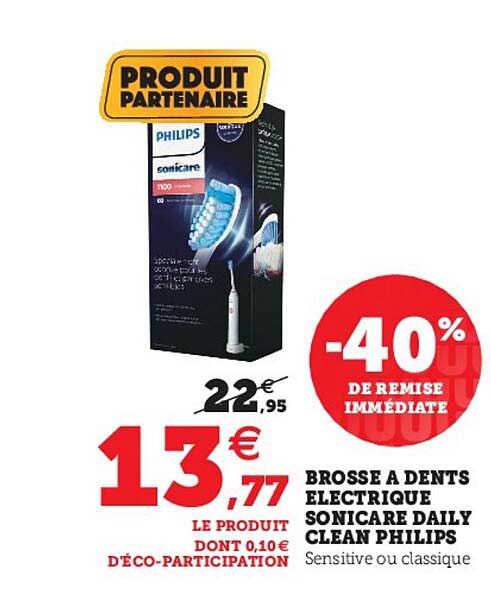 brosse à dents électrique sonicare daily clean philips