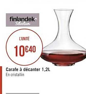 carafe à décanter 1,2l finlandek^