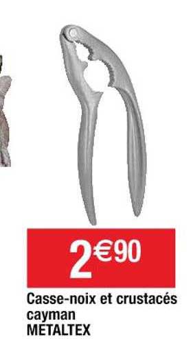 Casse-noix Et Crustacés Cayman Métaltex