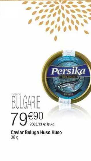 caviar beluga huso huso