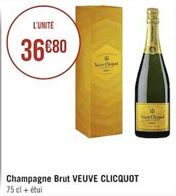 champagne brut veuve clicquot