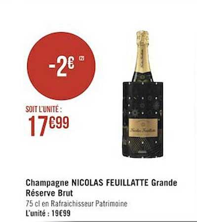 champagne nicolas feuillatte grande réserve brut