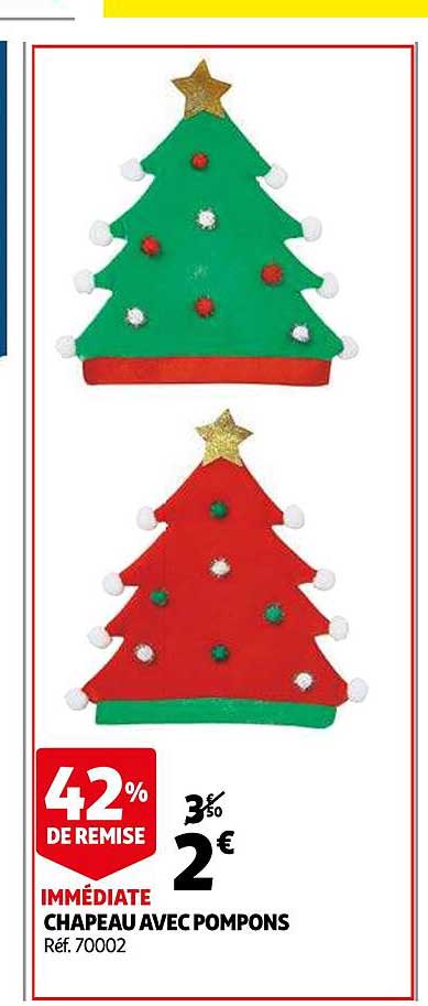 Chapeau Avec Pompons