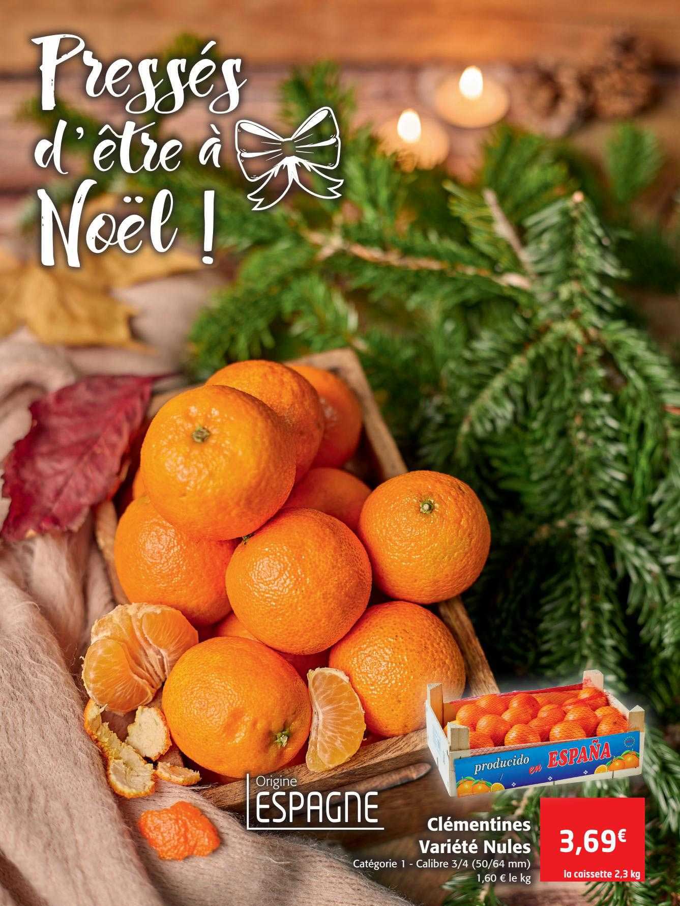 clémentines variété nules