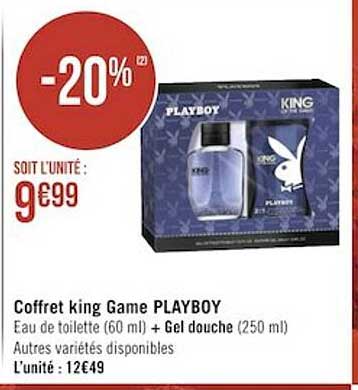 coffret king game playboy