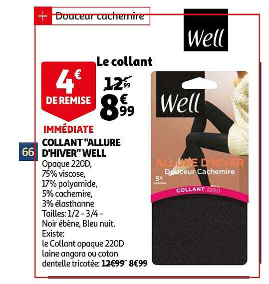 collant "allure d'hiver" well