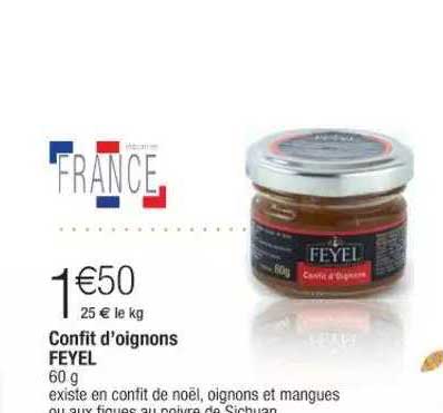confit d'oignons feyel