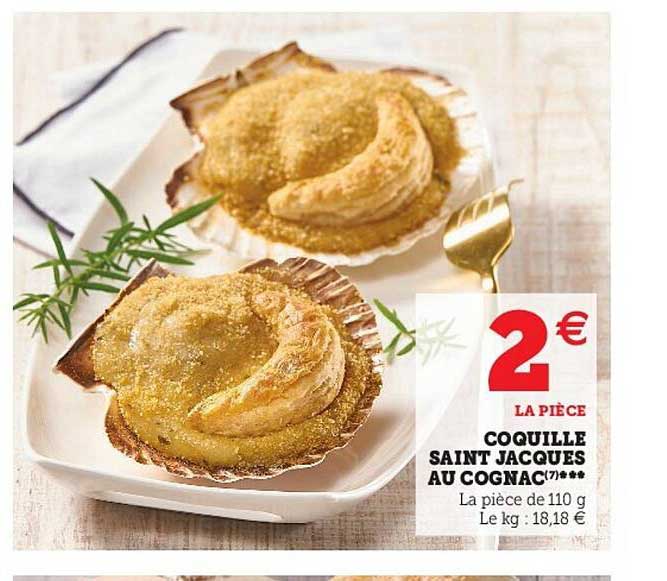 coquille saint jacques au cognac