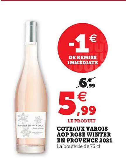 coteaux varois aop rose winter en provence 2021