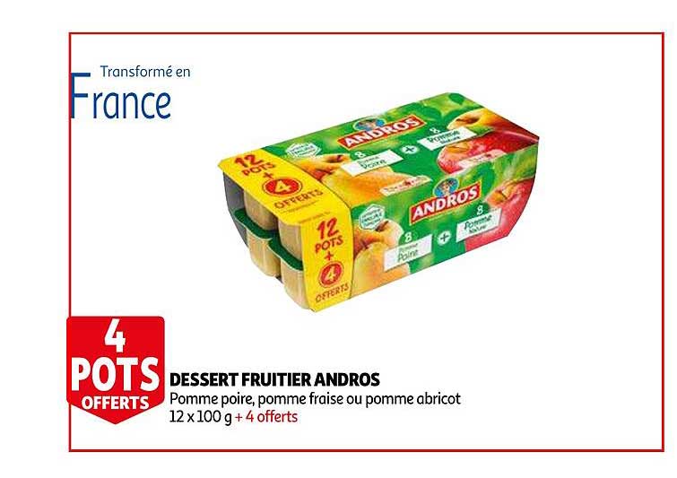 Dessert Fruitier Andros