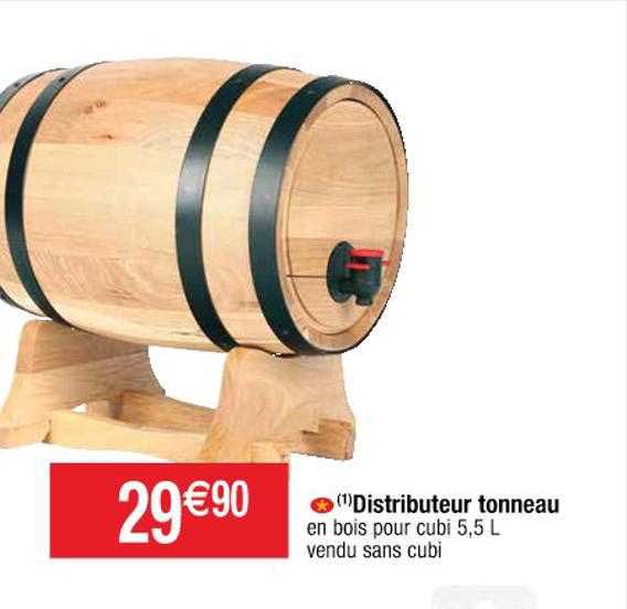 distributeur tonneau