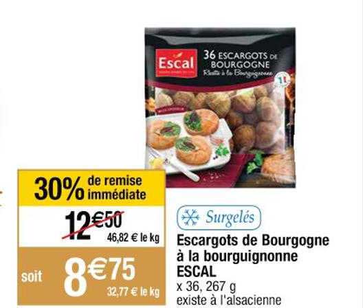 escargots de bourgogne à la bourguignonne escal