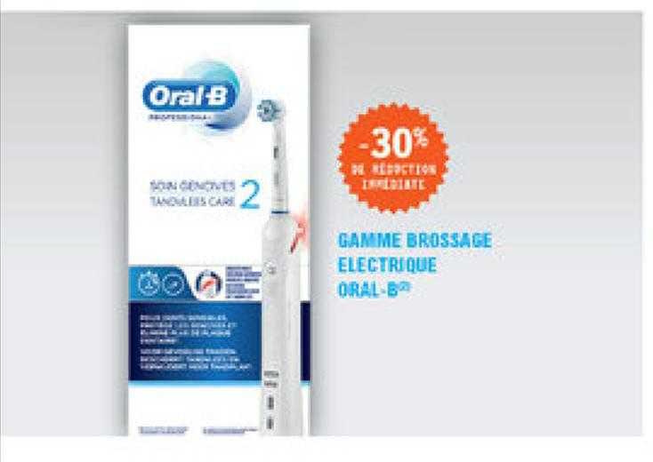 gamme brossage électrique oral-b