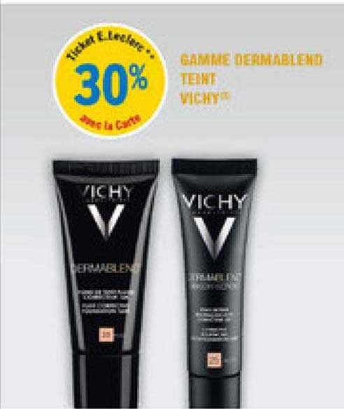 gamme dermablend teint vichy