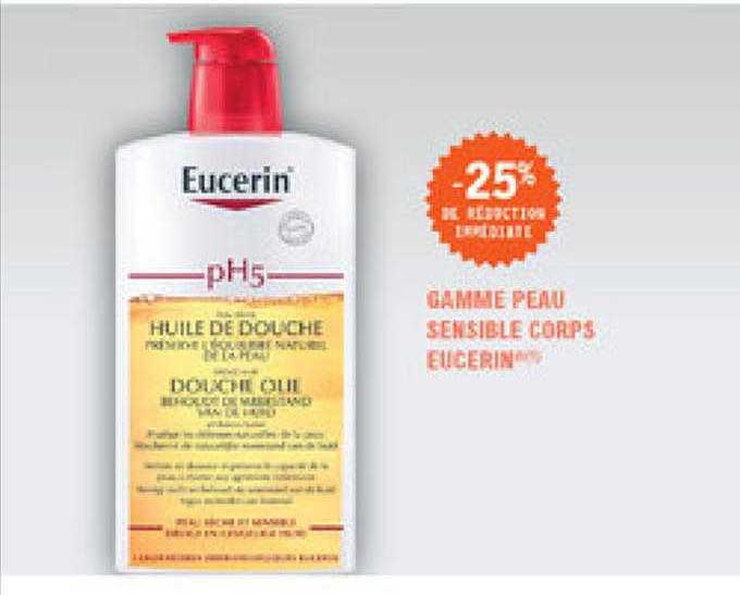 gamme peau sensible corps eurcerin