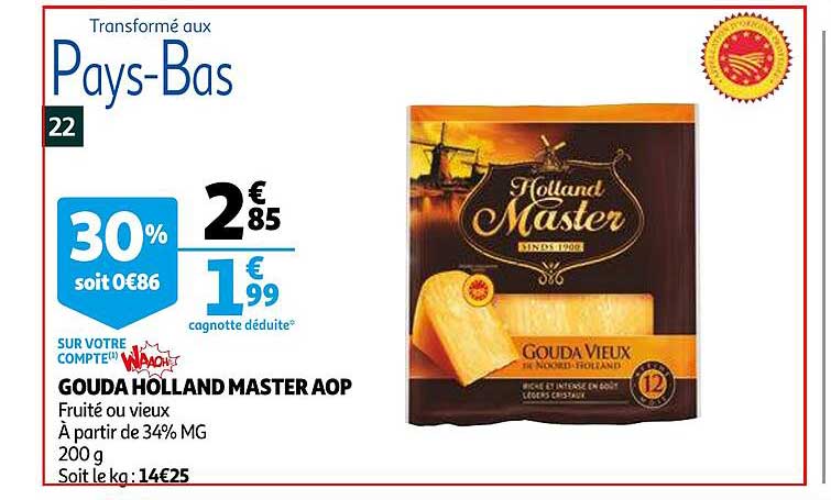 gouda holland master aop