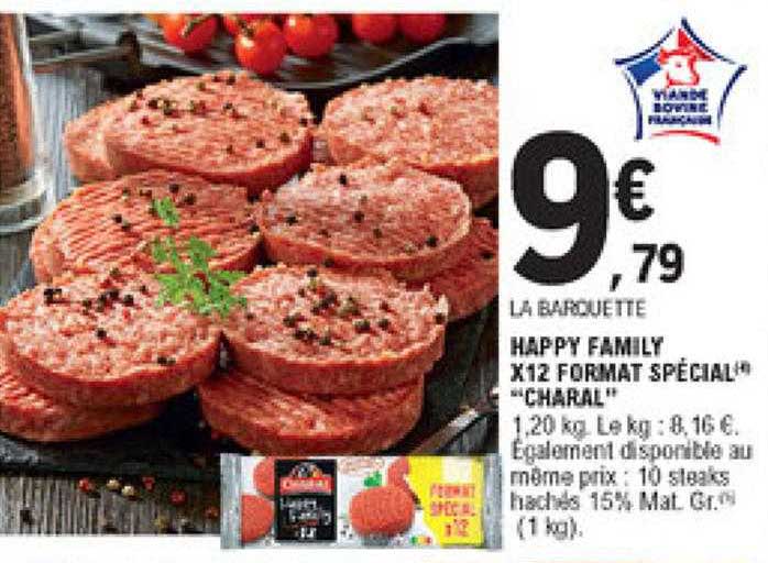 happy family x12 format spécial "charal"