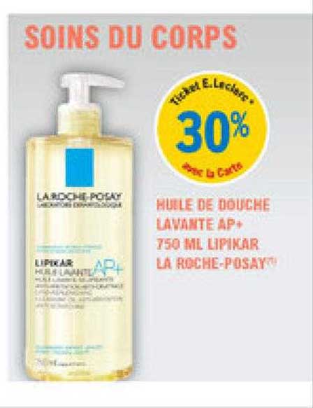 huile de douche lavante ap+ 750 ml lipikar la roche-posay