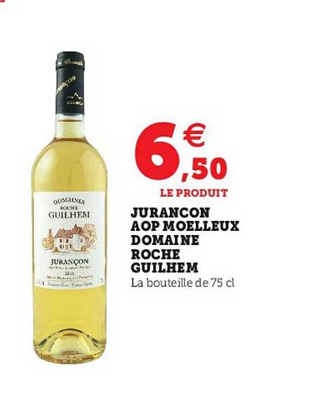 jurançon aop moelleux domaine roche guilhem