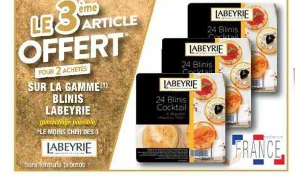 La Gamme Blinis Labeyrie