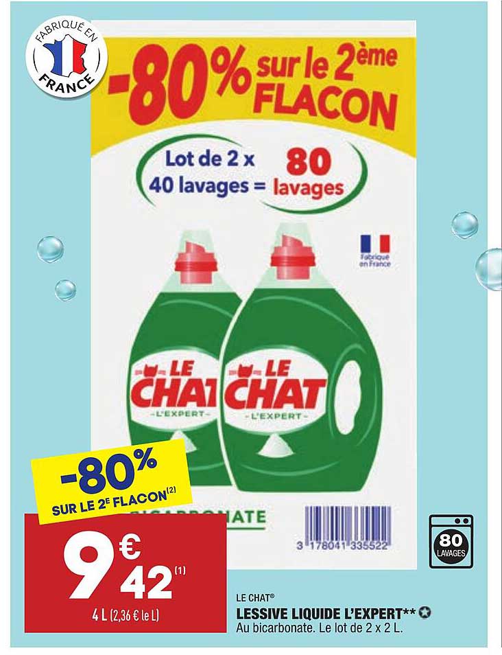Lessive Liquide L'expert Le Chat