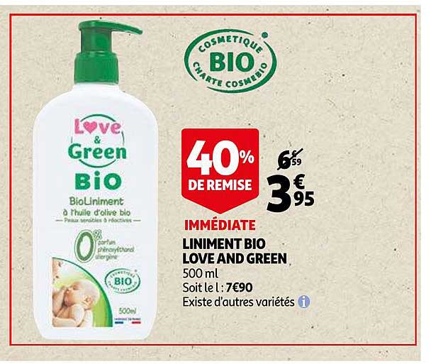 Liniment Bio Love And Green