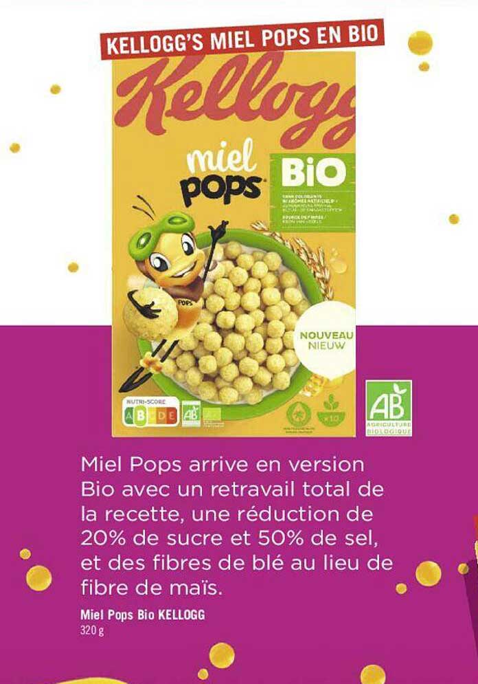 miel pops bio kellogg
