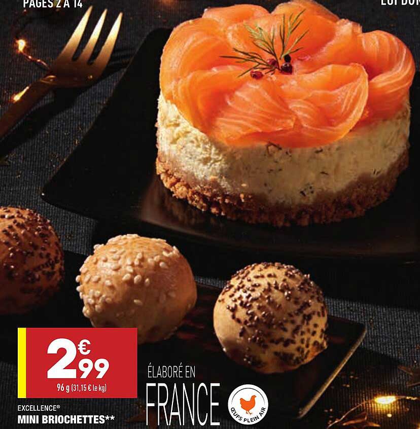 Mini Briochettes Excellence