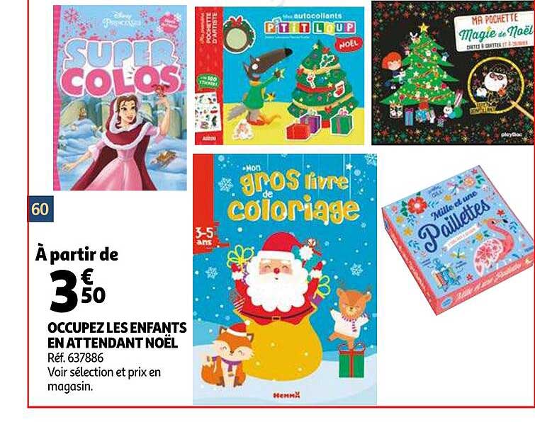 occupez les enfants en attendant noël