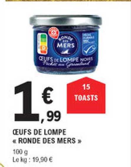 oeufs de lompe "ronde des mers"